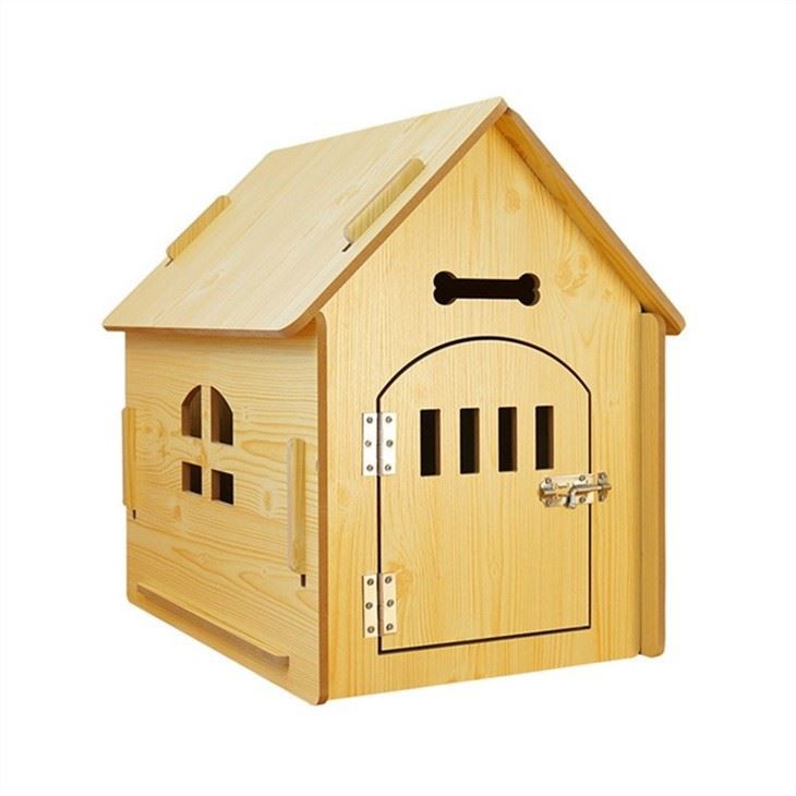 outdoor wooden pet house (3)