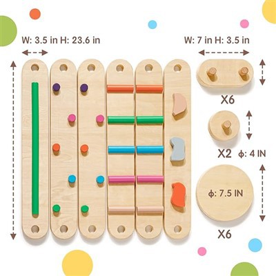 Houten evenwichtsbord